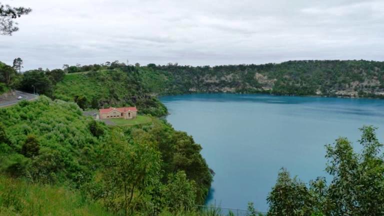Blue Lake in Mt Gambier